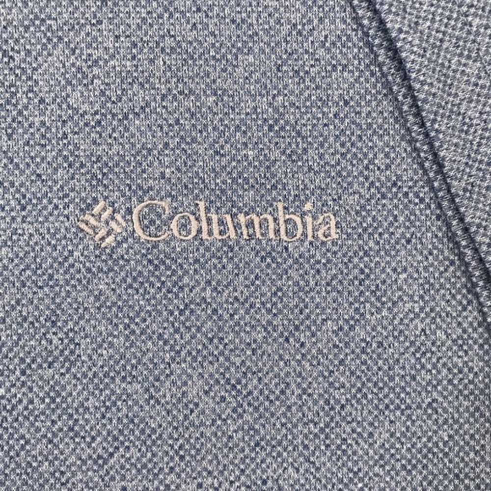 Columbia Polo Shirt Men's Size XXL Omni Shade Sun Protection Blue Golf Outdoor‎ - Picture 6 of 15
